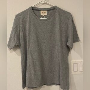 Sezane Gray Short Sleeve Tee